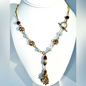 Christmas themed necklace $35